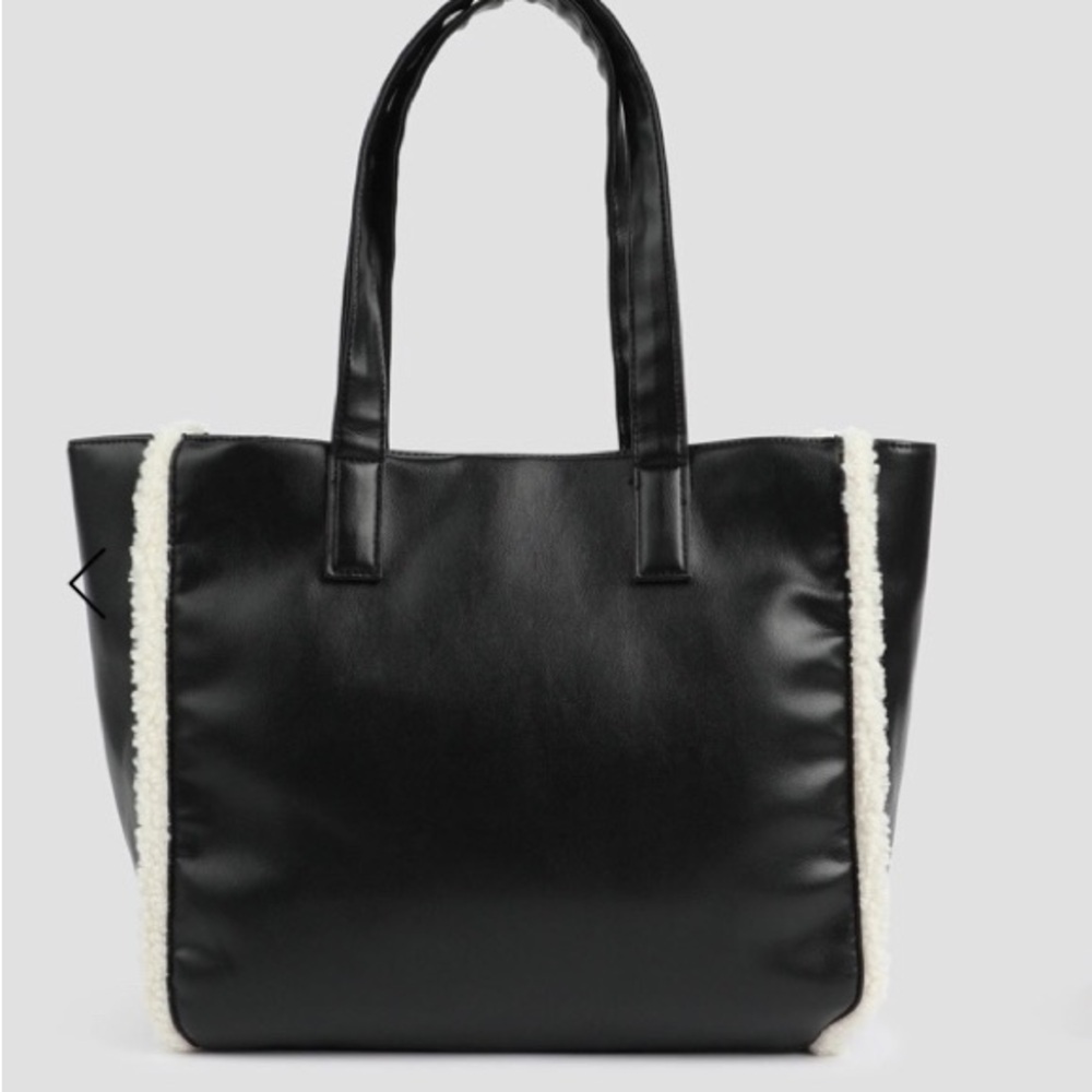 Elegant Black Tote Bag